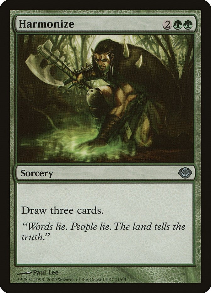 Harmonize (21) (Duel Decks: Garruk vs. Liliana)