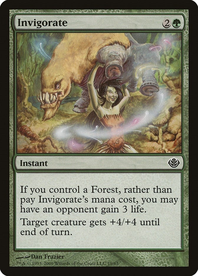 Invigorate (19) (Duel Decks: Garruk vs. Liliana)
