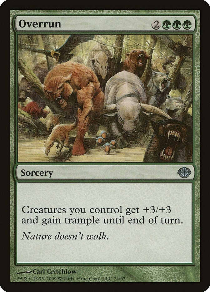 Overrun (24) (Duel Decks: Garruk vs. Liliana)
