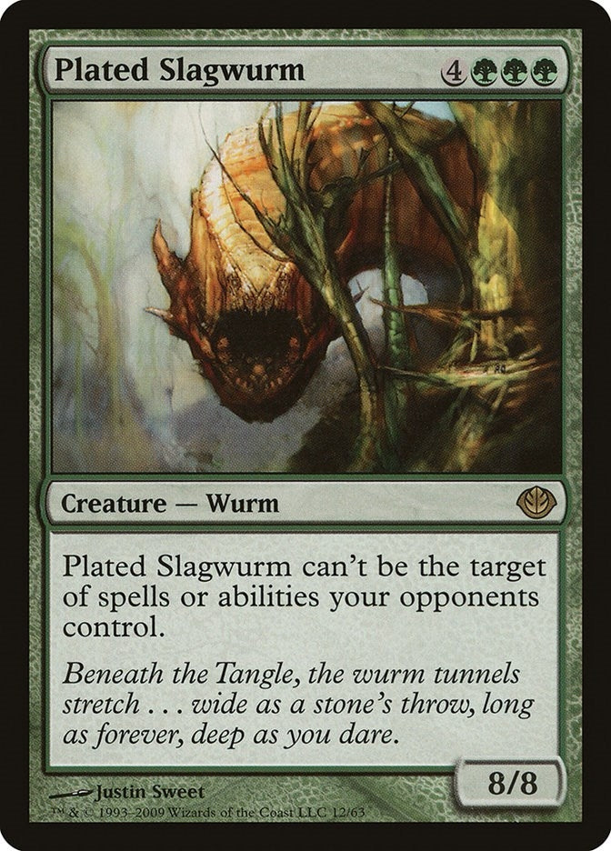 Plated Slagwurm (12) (Duel Decks: Garruk vs. Liliana)