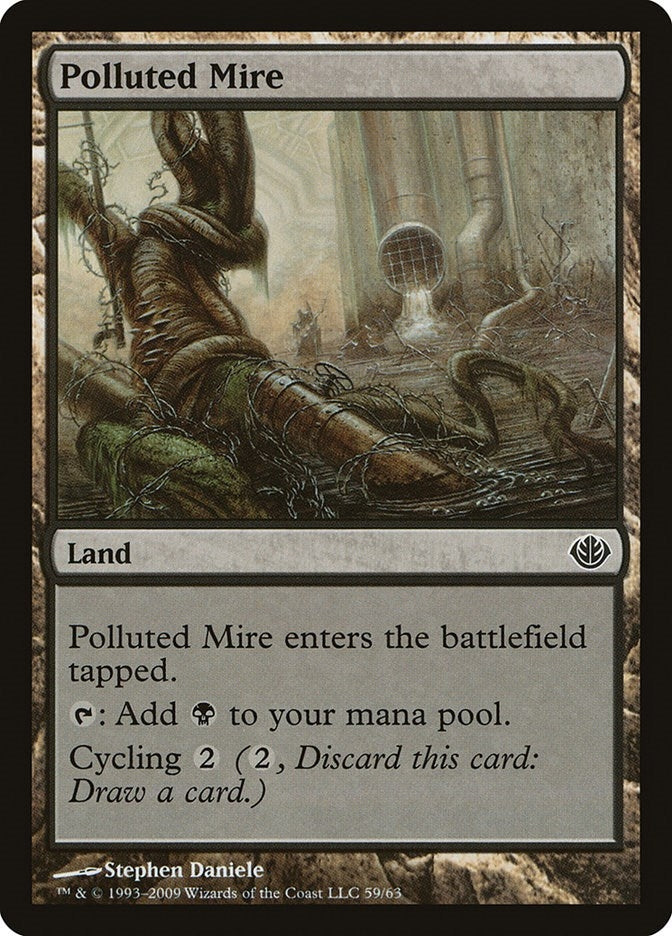 Polluted Mire (59) (Duel Decks: Garruk vs. Liliana)
