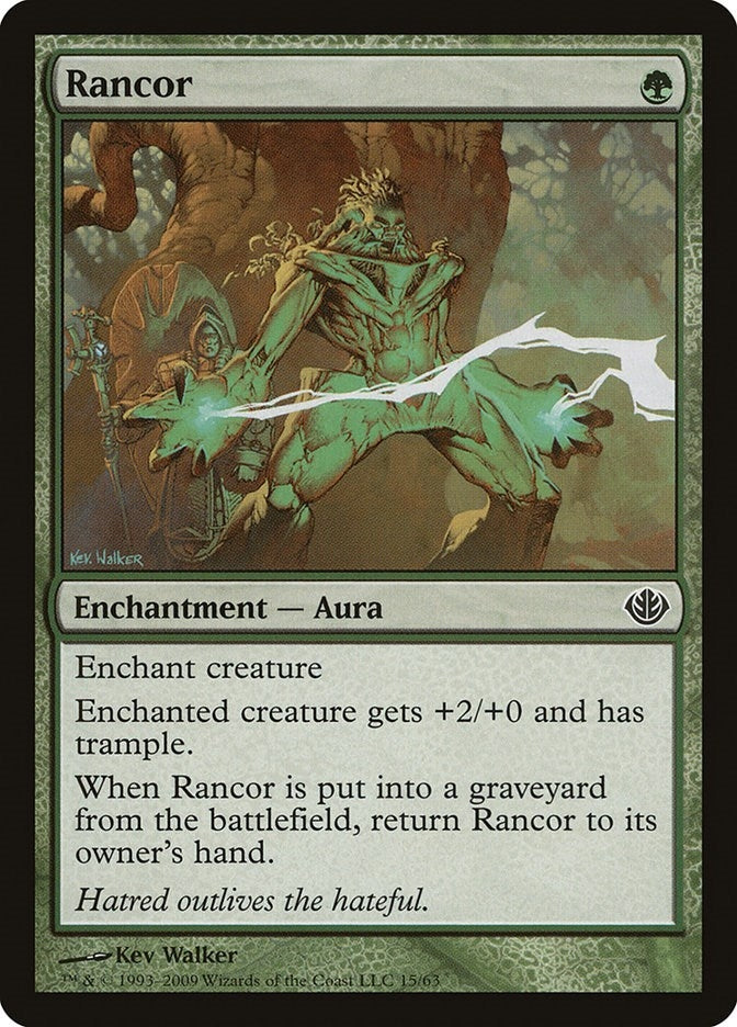 Rancor (15) (Duel Decks: Garruk vs. Liliana)