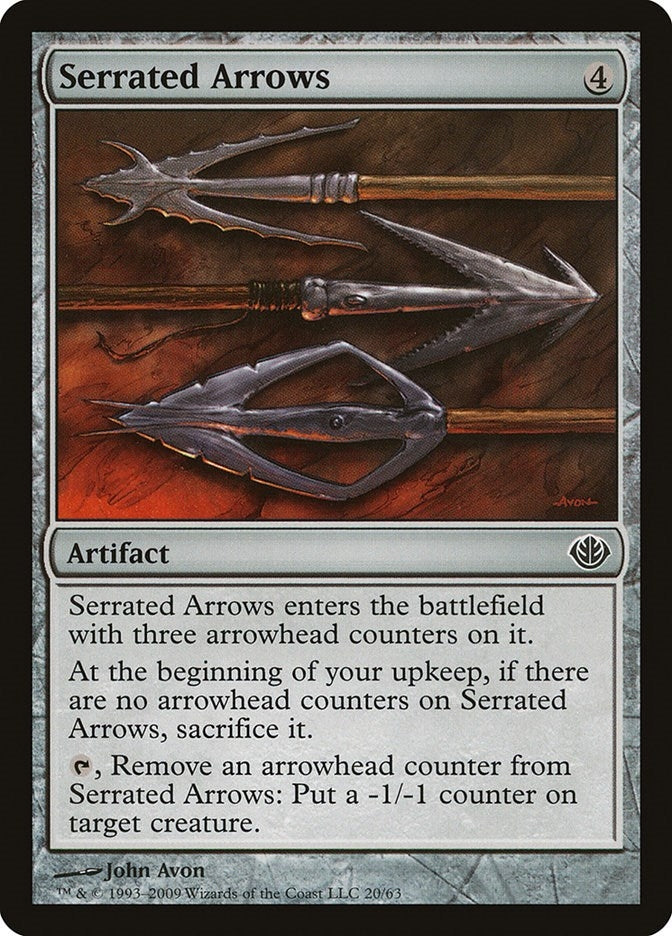 Serrated Arrows (20) (Duel Decks: Garruk vs. Liliana)