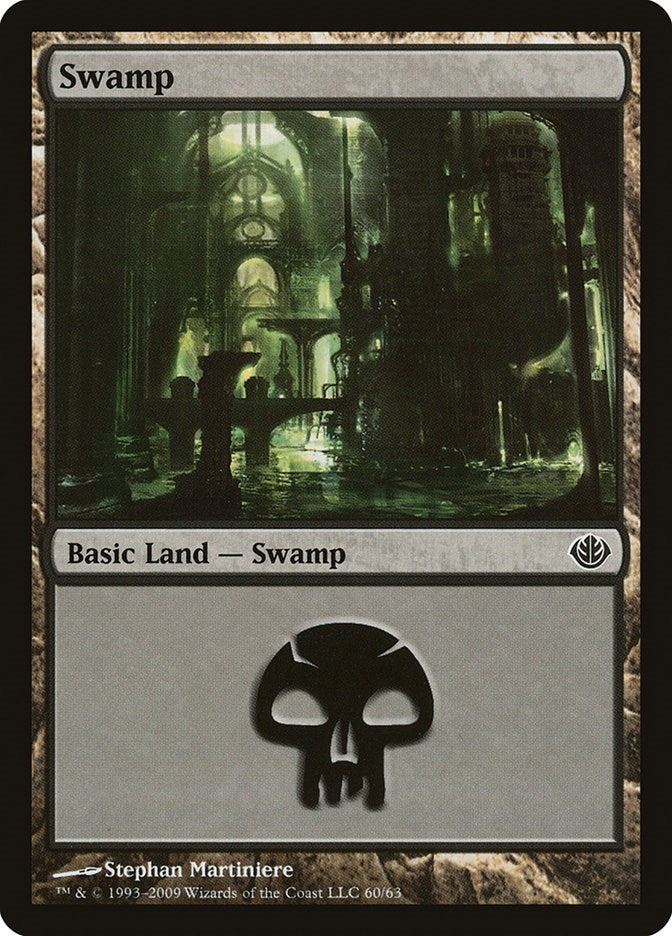 Swamp (60) (60) (Duel Decks: Garruk vs. Liliana)