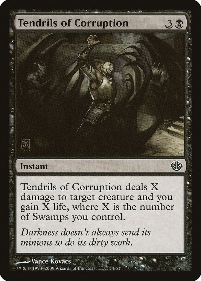 Tendrils of Corruption (54) (Duel Decks: Garruk vs. Liliana)