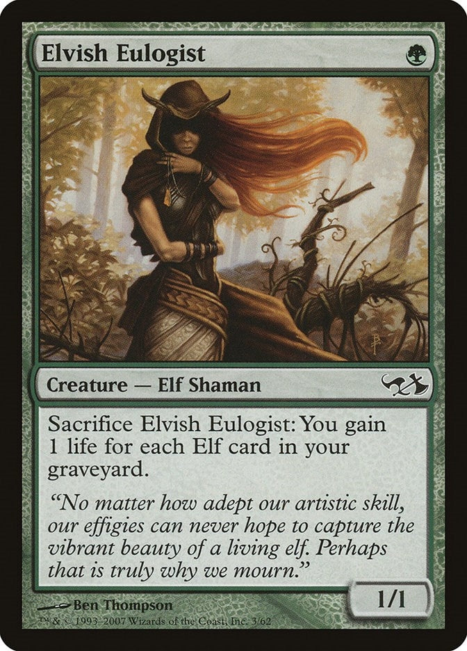Elvish Eulogist (3) (Duel Decks: Elves vs. Goblins)