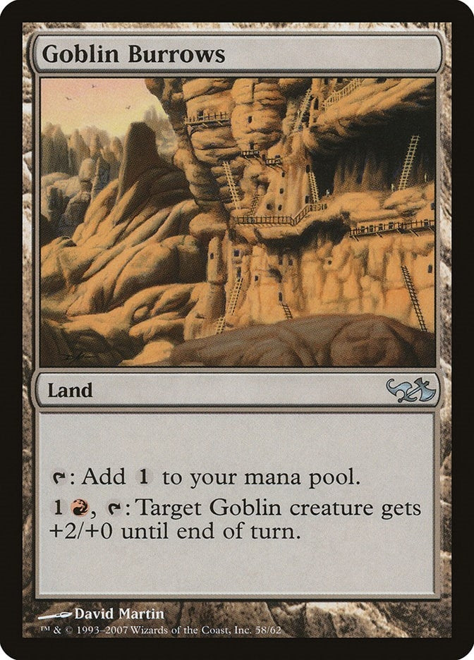 Goblin Burrows (58) (Duel Decks: Elves vs. Goblins)