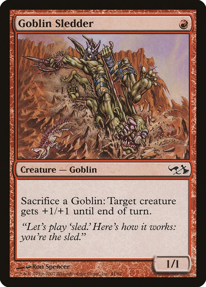 Goblin Sledder (41) (Duel Decks: Elves vs. Goblins)
