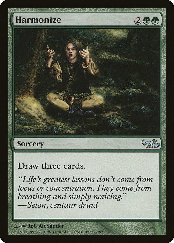 Harmonize (22) (Duel Decks: Elves vs. Goblins)