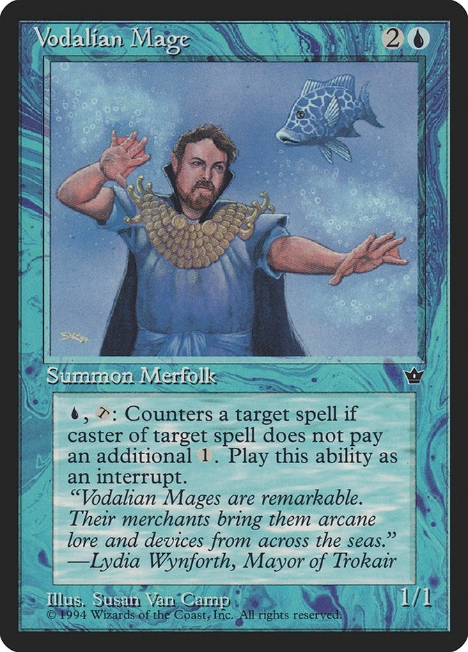 Vodalian Mage (Van Camp) (Fallen Empires)