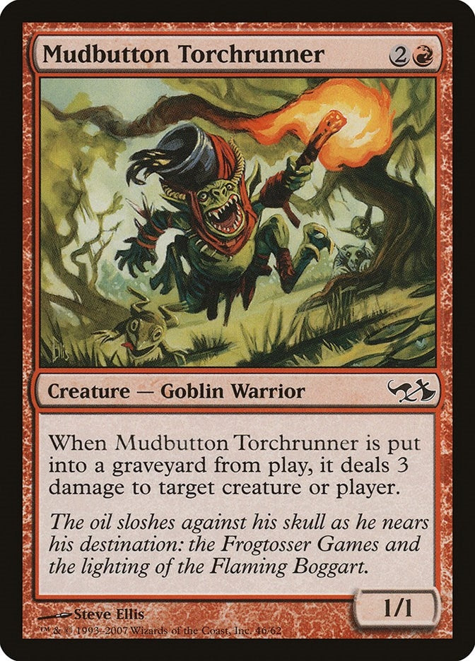 Mudbutton Torchrunner (46) (Duel Decks: Elves vs. Goblins)
