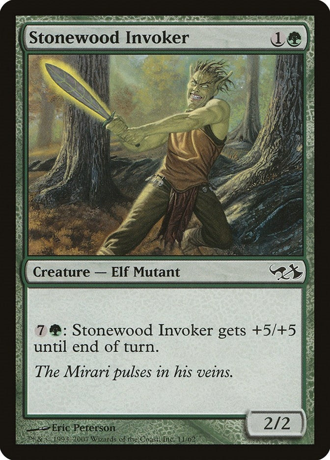 Stonewood Invoker (11) (Duel Decks: Elves vs. Goblins)