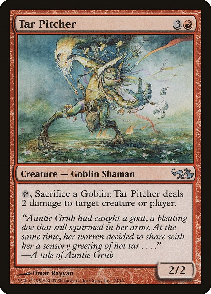 Tar Pitcher (53) (Duel Decks: Elves vs. Goblins)