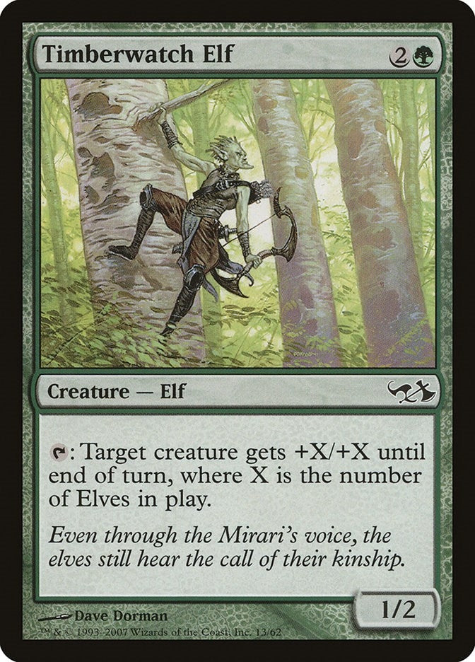 Timberwatch Elf (13) (Duel Decks: Elves vs. Goblins)