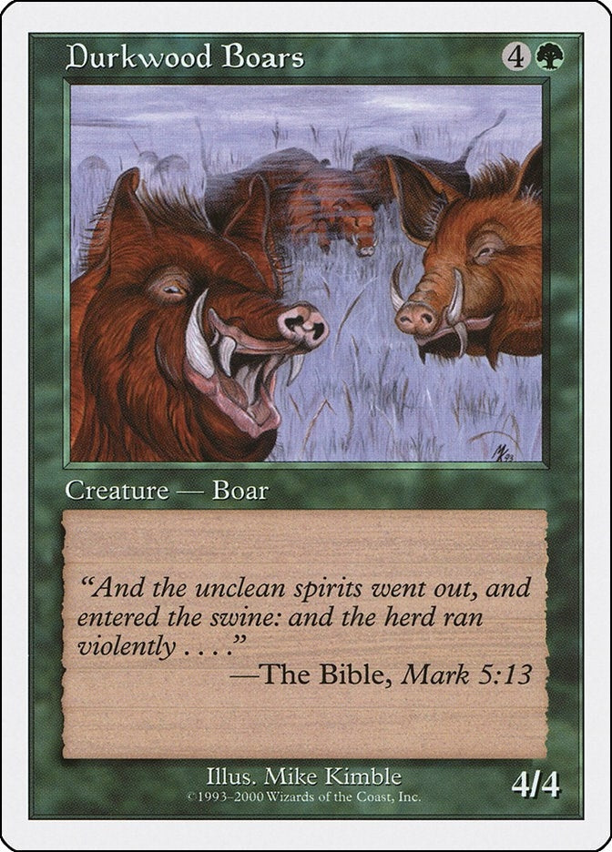 Durkwood Boars (Starter 2000)