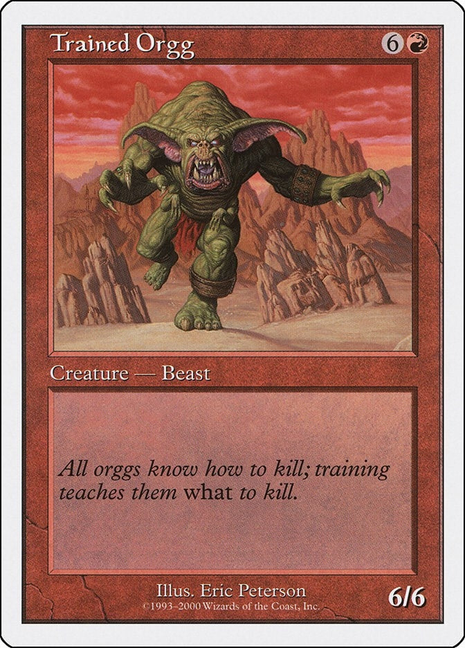 Trained Orgg (Starter 2000)