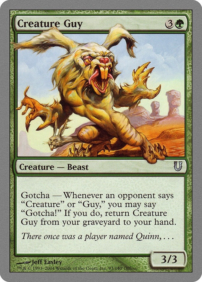 Creature Guy (93) (Unhinged)