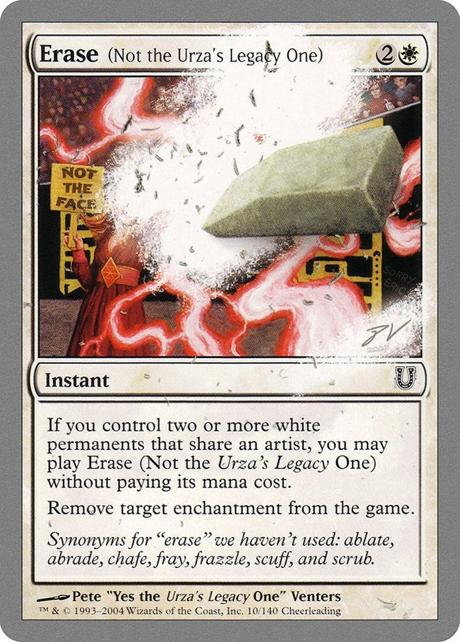 Erase (Not the Urza's Legacy One) (10) (Unhinged)