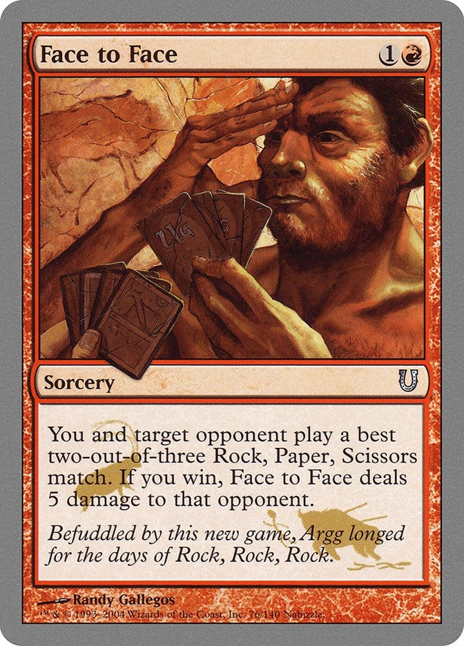 Face to Face (76) (Unhinged)