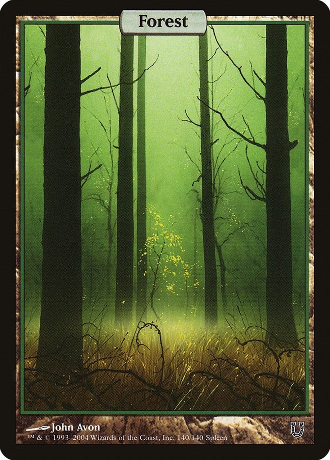 Forest - Full Art (140) (Unhinged)