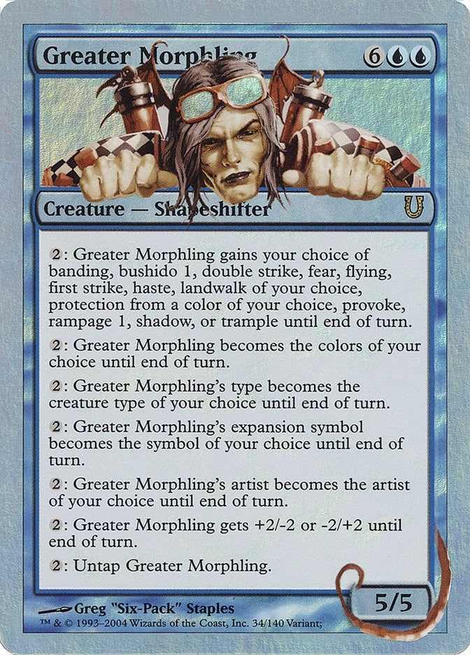 Greater Morphling (34) (Unhinged)