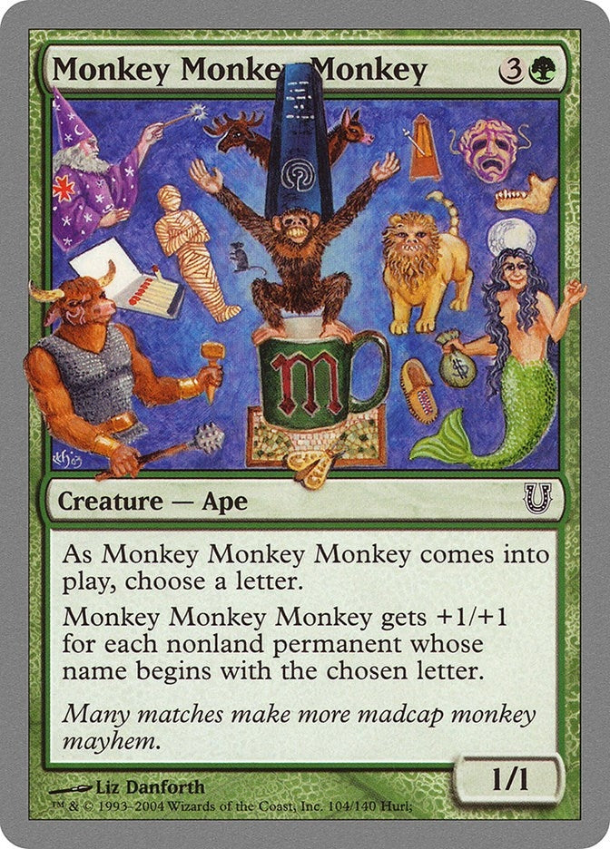 Monkey Monkey Monkey (104) (Unhinged)