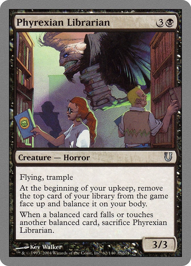 Phyrexian Librarian (62) (Unhinged)