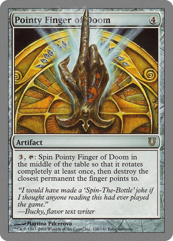 Pointy Finger of Doom (126) (Unhinged)