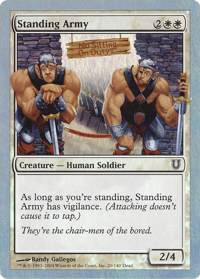 Standing Army (20) (Unhinged)