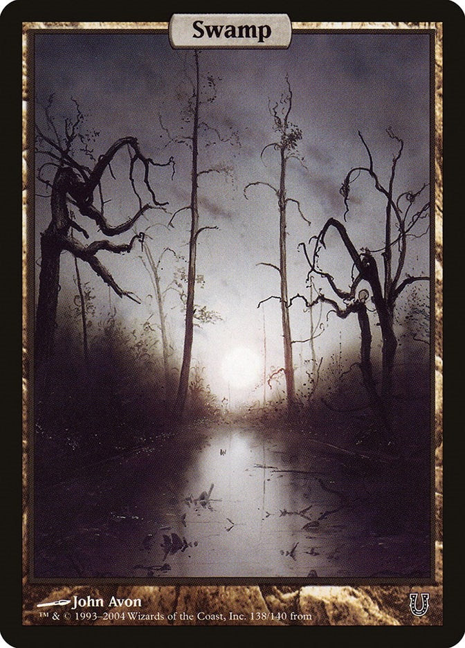 Swamp - Full Art (138) (Unhinged)