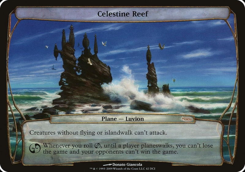 Celestine Reef (Prerelease Promo) (42) (Oversize Cards)