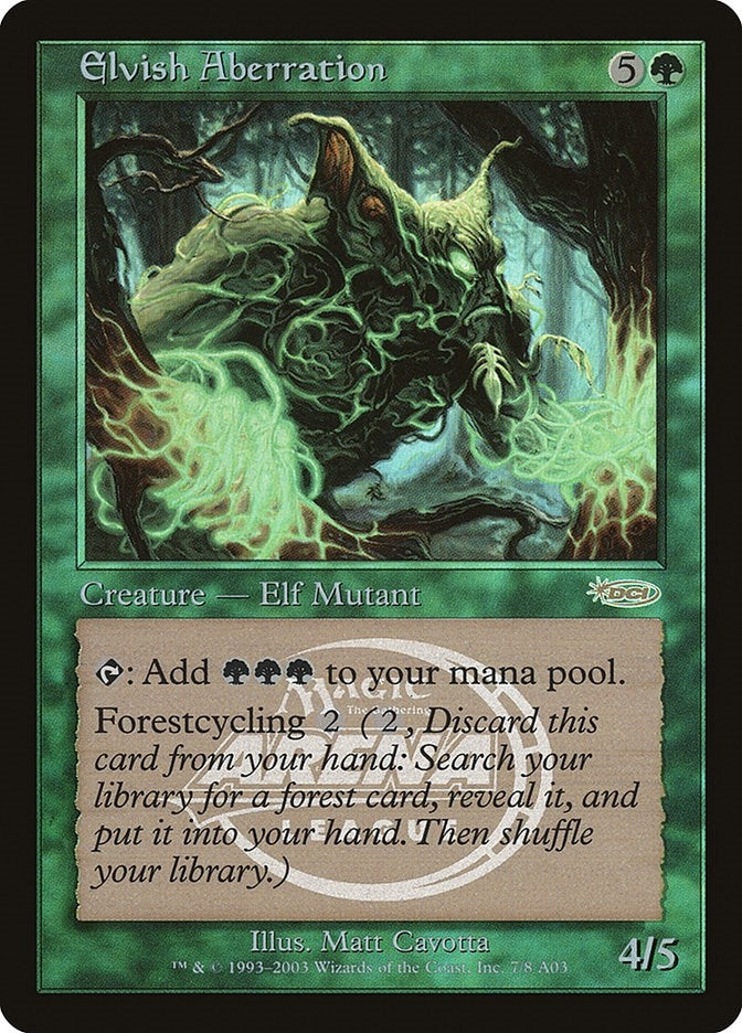 Elvish Aberration (7) (Arena Promos)