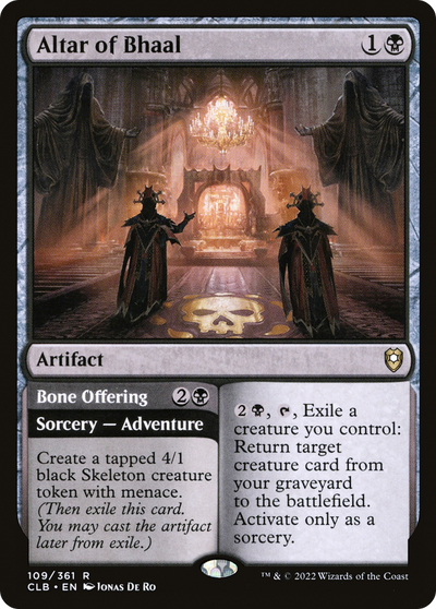Altar of Bhaal (109) (Commander Legends: Battle for Baldur's Gate)