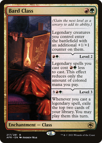 Bard Class (217) (Adventures in the Forgotten Realms)