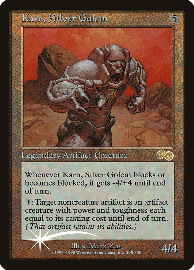 Karn, Silver Golem (298) (Arena Promos)