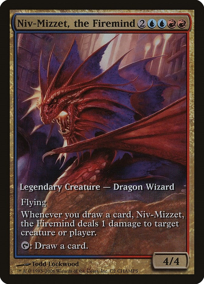 Niv-Mizzet, the Firemind (2) (Champs Promos)