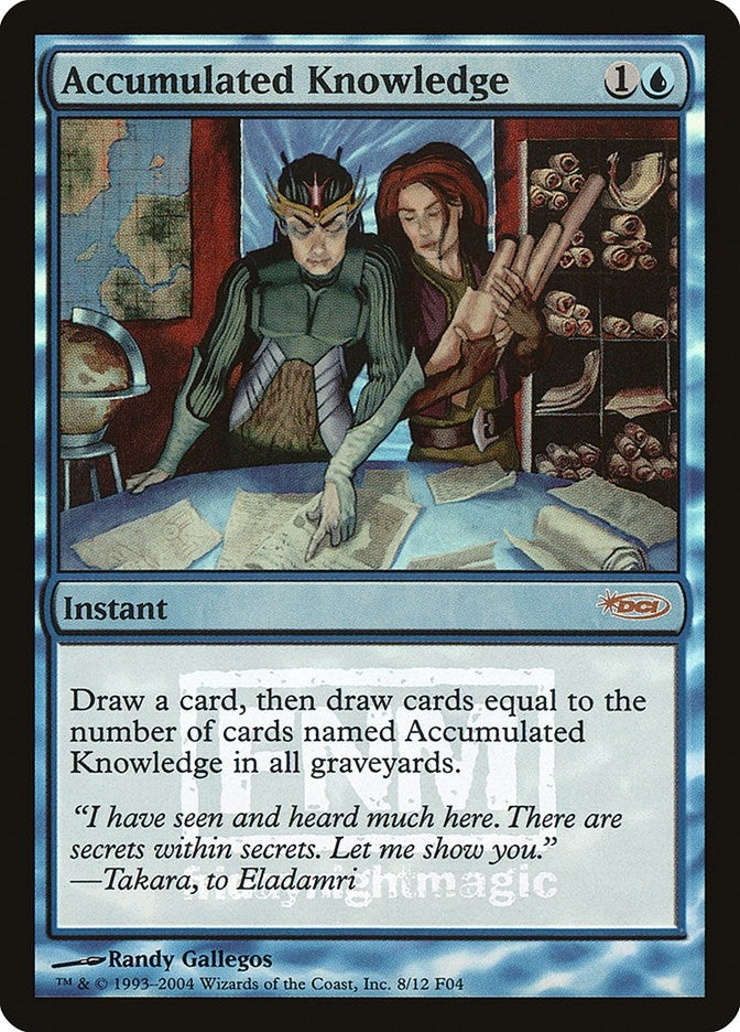 Accumulated Knowledge (8) (FNM Promos)
