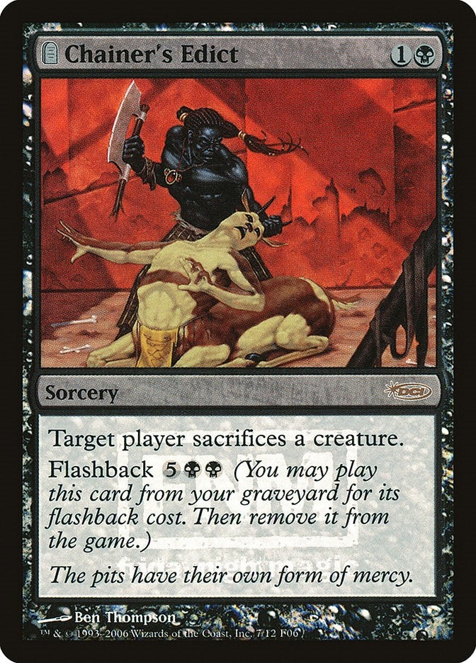 Chainer's Edict (7) (FNM Promos)