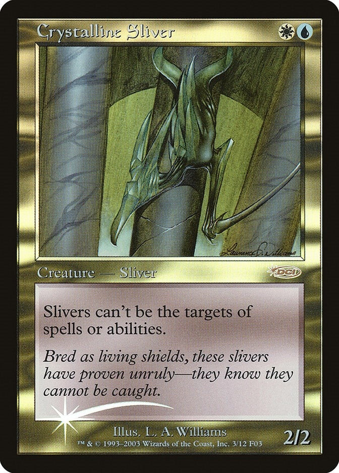 Crystalline Sliver (3) (FNM Promos)