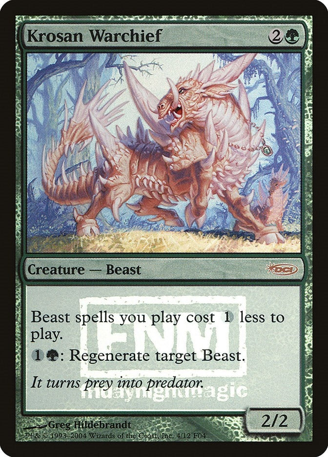 Krosan Warchief (4) (FNM Promos)