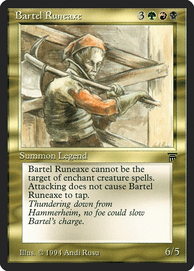 Bartel Runeaxe (Legends)