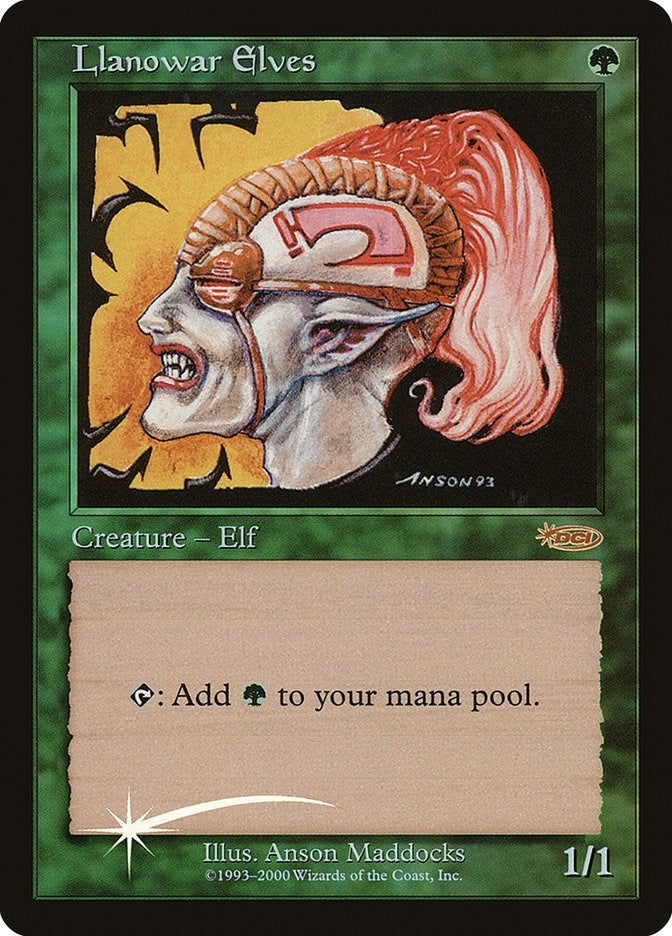 Llanowar Elves (FNM Promos)