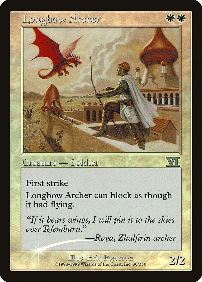 Longbow Archer (30) (FNM Promos)