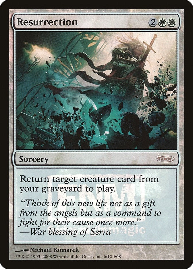 Resurrection (6) (FNM Promos)