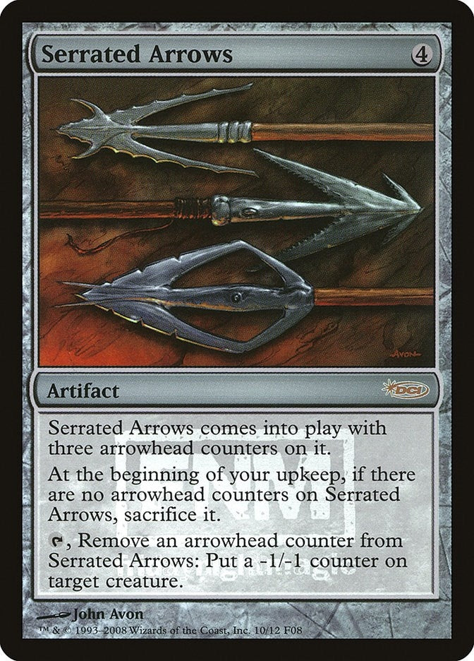 Serrated Arrows (10) (FNM Promos)