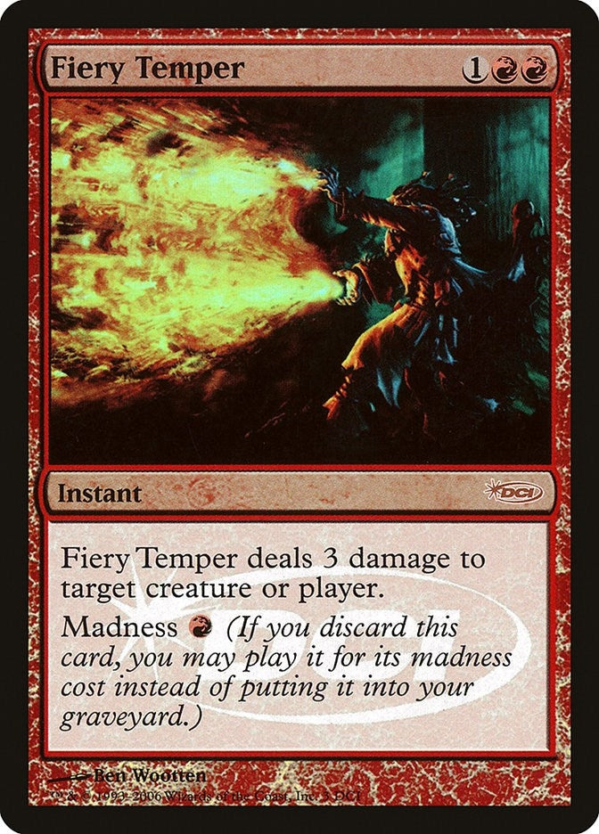 Fiery Temper (3) (WPN & Gateway Promos)