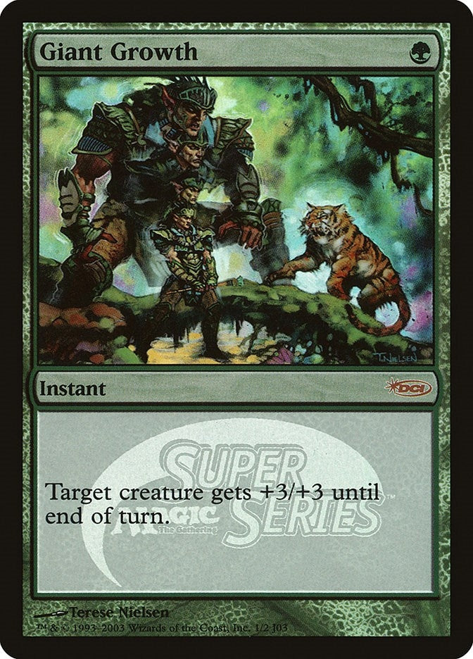 Giant Growth (Junior Super Series) (1) (Junior Series Promos)