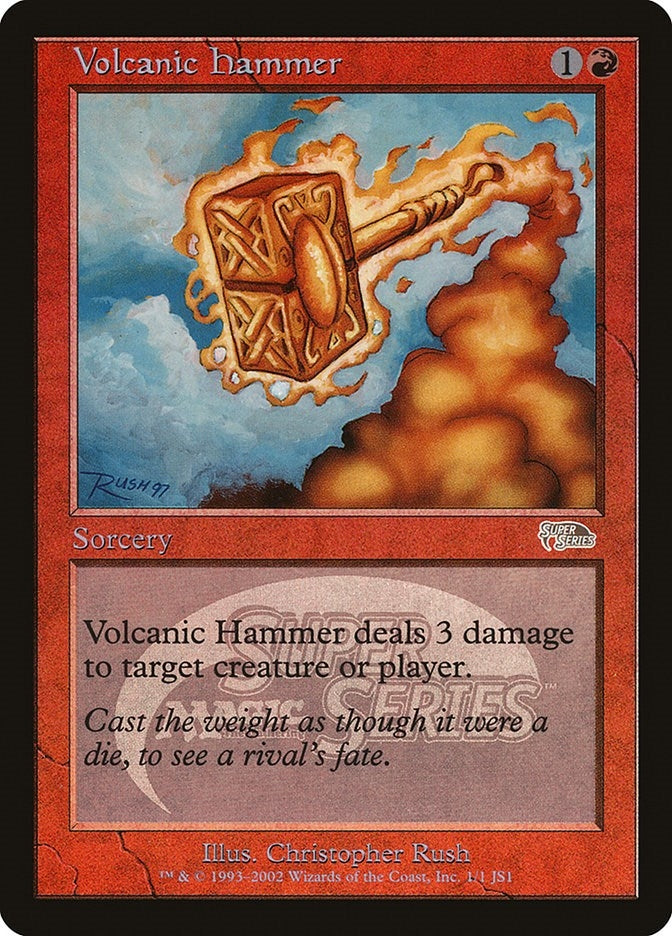 Image for Volcanic Hammer (Junior Super Series) (1) - Magic: The Gathering