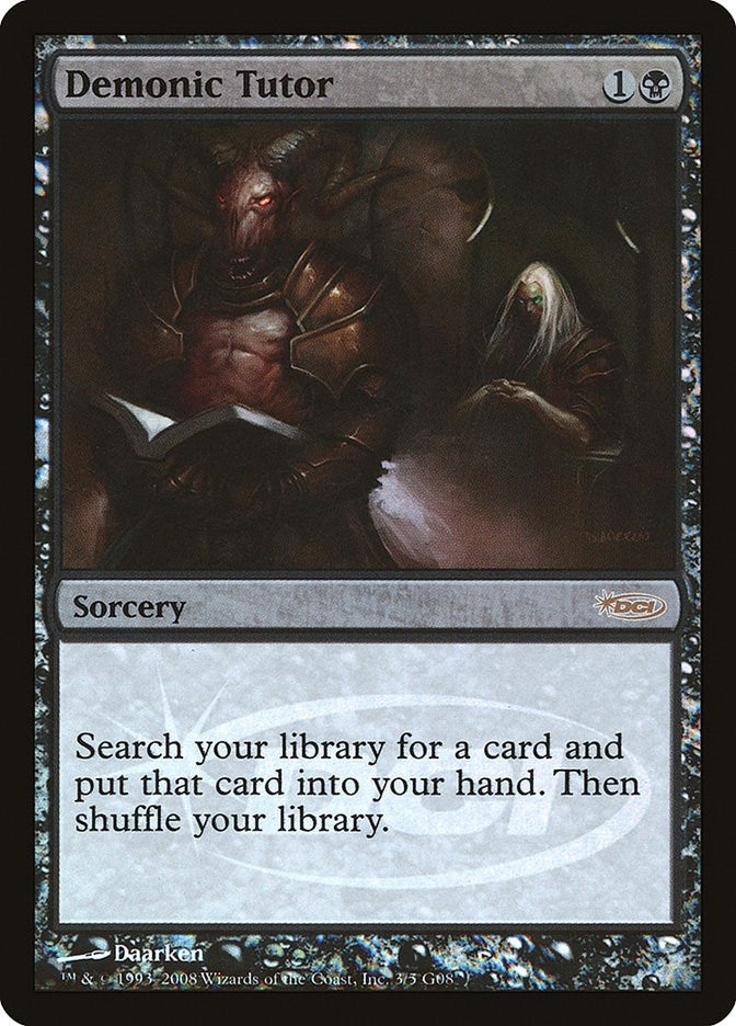 Demonic Tutor (3) (Judge Promos)