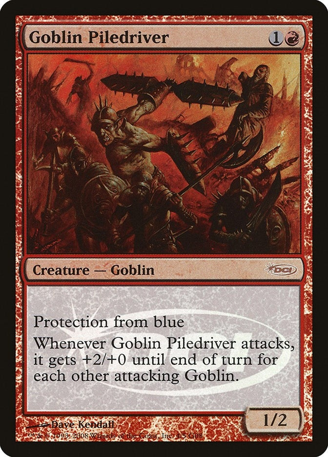 Goblin Piledriver (4) (Judge Promos)
